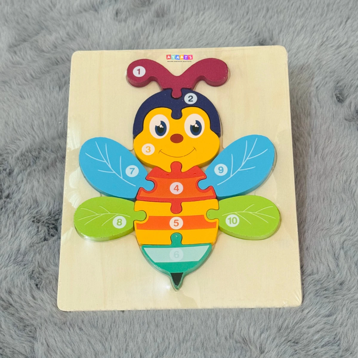 Wooden Number Puzzle