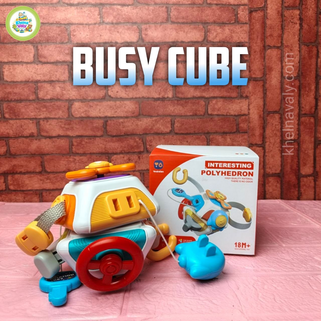 10 in 1 Interactive Baby Busy Cube
