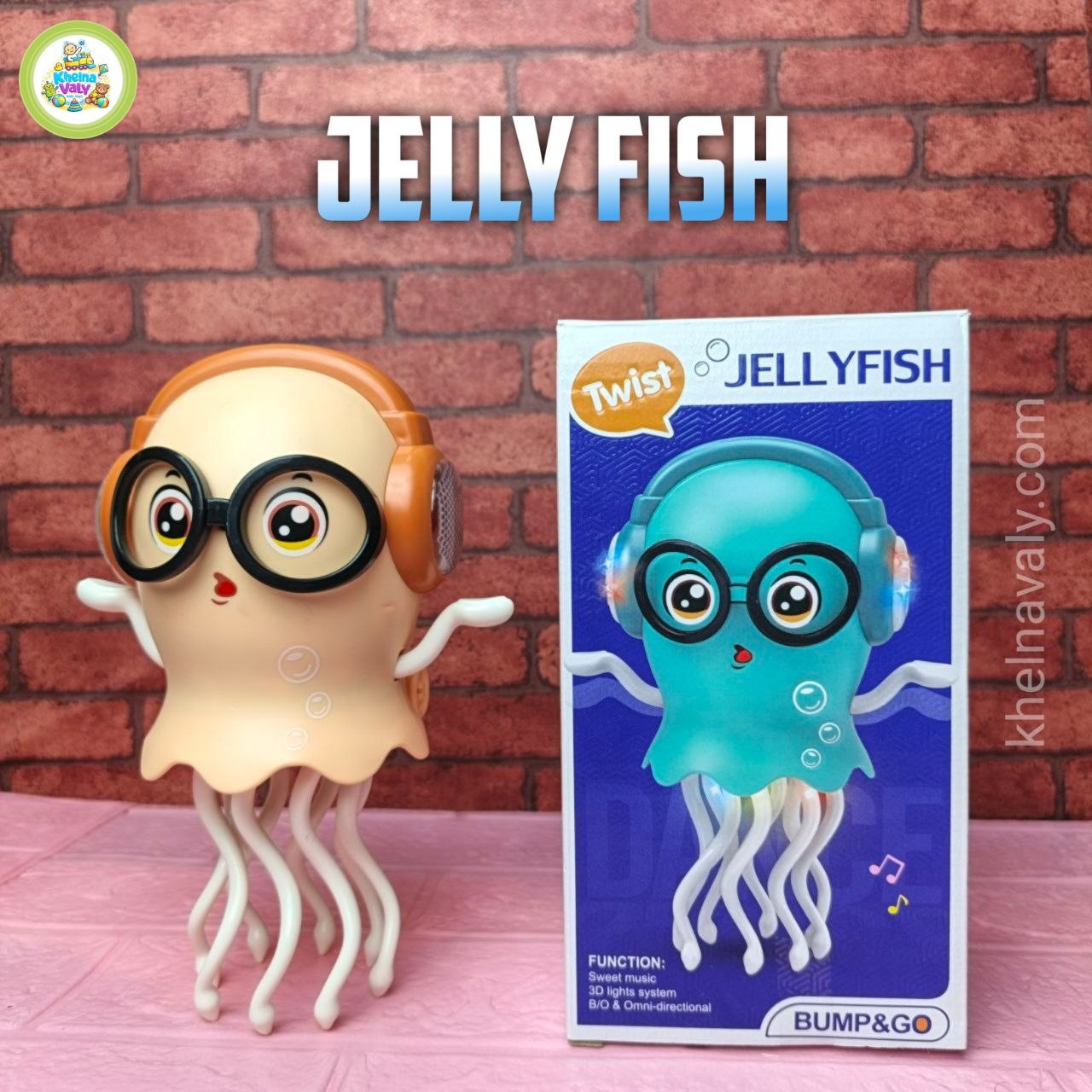 Dancing Octopus Jellyfish Kids Toy